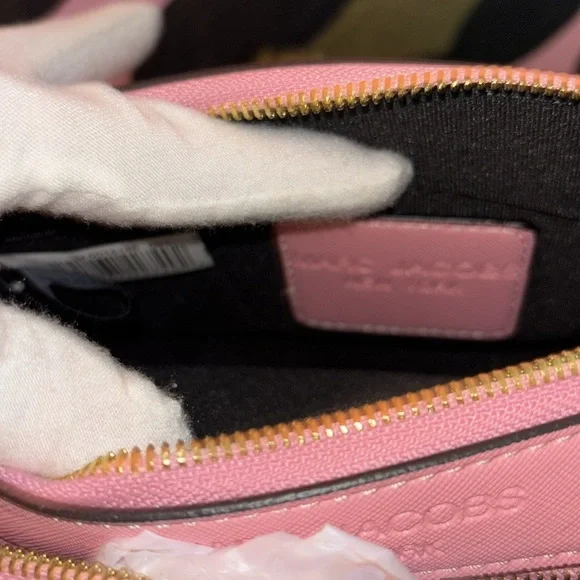 SNAPSHOT MARC JACOB CROSSBODY BAG PINK COLOR BLOCK - Picture 11 of 11